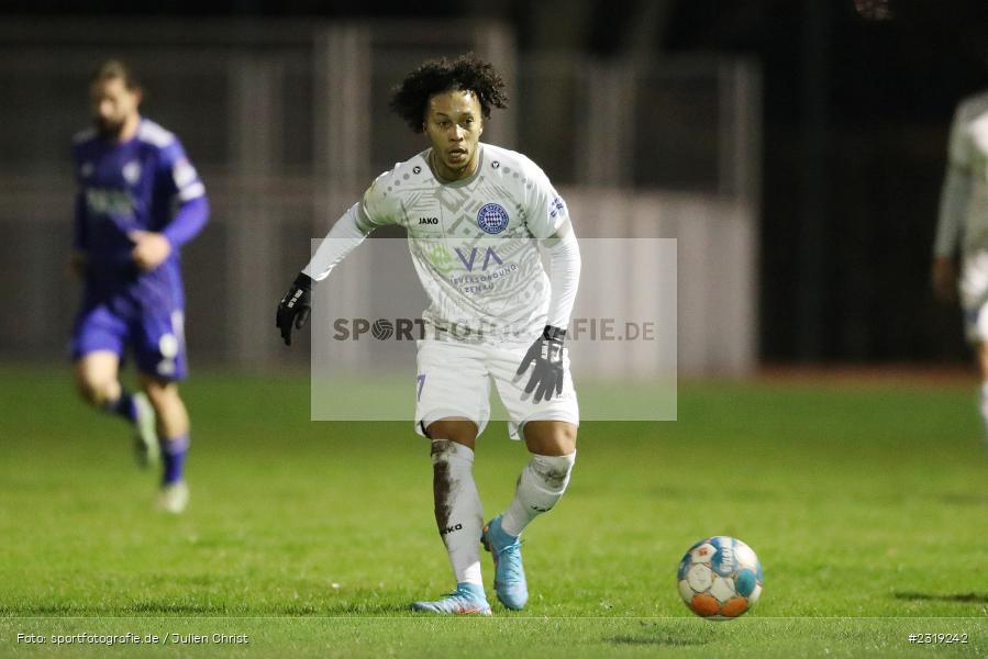 Marcus Alexander, Stadion (Damm), Aschaffenburg, 28.02.2022, HEL, BFV, sport, action, Februar 2022, Saison 2021/2022, Landesfreundschaftsspiele, FCB, SVA, FC Bayern Alzenau, SV Viktoria Aschaffenburg - Bild-ID: 2319242