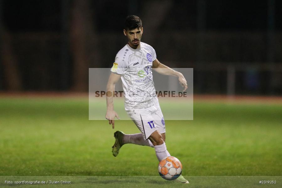 Antonio Tyrokomos, Stadion (Damm), Aschaffenburg, 28.02.2022, HEL, BFV, sport, action, Februar 2022, Saison 2021/2022, Landesfreundschaftsspiele, FCB, SVA, FC Bayern Alzenau, SV Viktoria Aschaffenburg - Bild-ID: 2319252