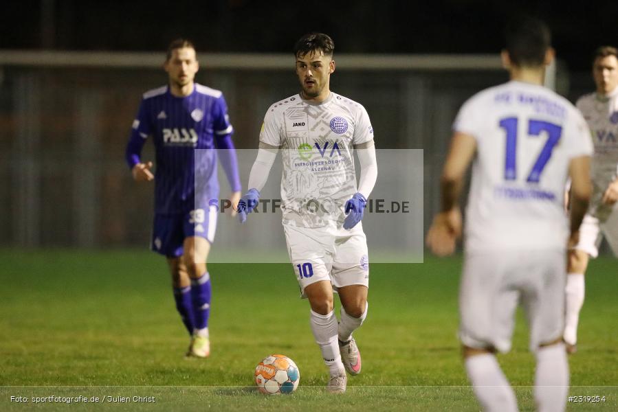 Dren Hodja, Stadion (Damm), Aschaffenburg, 28.02.2022, HEL, BFV, sport, action, Februar 2022, Saison 2021/2022, Landesfreundschaftsspiele, FCB, SVA, FC Bayern Alzenau, SV Viktoria Aschaffenburg - Bild-ID: 2319254