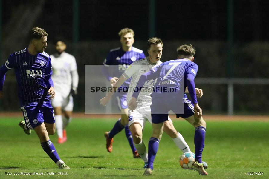 Tim Grünewald, Stadion (Damm), Aschaffenburg, 28.02.2022, HEL, BFV, sport, action, Februar 2022, Saison 2021/2022, Landesfreundschaftsspiele, FCB, SVA, FC Bayern Alzenau, SV Viktoria Aschaffenburg - Bild-ID: 2319259