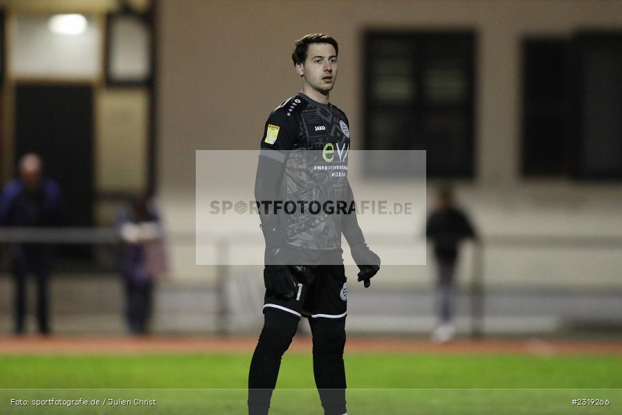 Pascal Cedric Maier, Stadion (Damm), Aschaffenburg, 28.02.2022, HEL, BFV, sport, action, Februar 2022, Saison 2021/2022, Landesfreundschaftsspiele, FCB, SVA, FC Bayern Alzenau, SV Viktoria Aschaffenburg - Bild-ID: 2319266