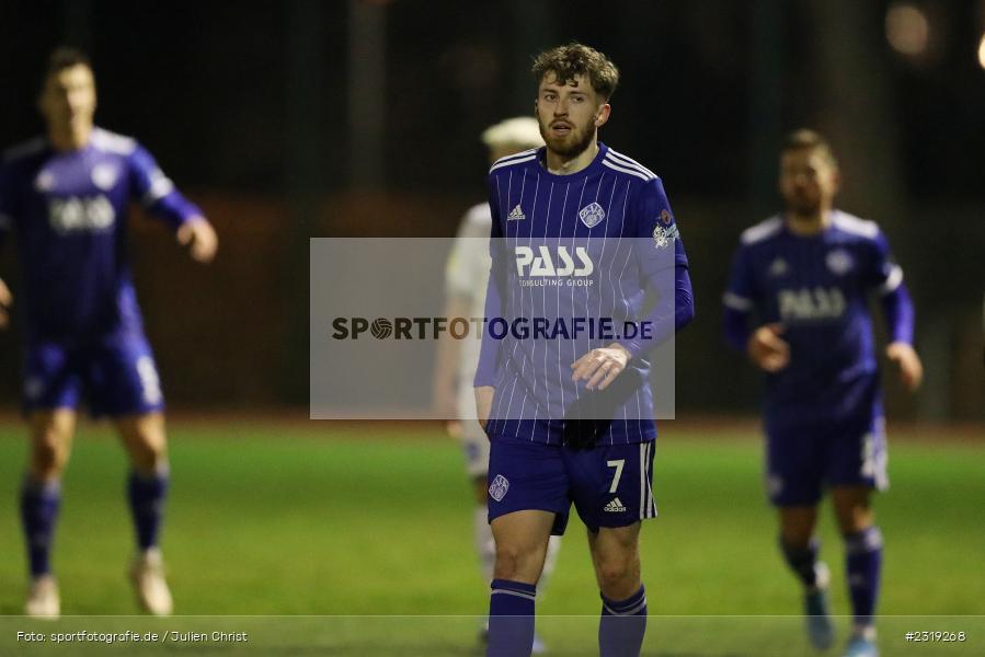 Benedict Laverty, Stadion (Damm), Aschaffenburg, 28.02.2022, HEL, BFV, sport, action, Februar 2022, Saison 2021/2022, Landesfreundschaftsspiele, FCB, SVA, FC Bayern Alzenau, SV Viktoria Aschaffenburg - Bild-ID: 2319268