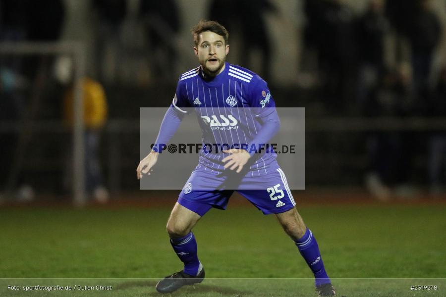 Elias Niesigk, Stadion (Damm), Aschaffenburg, 28.02.2022, HEL, BFV, sport, action, Februar 2022, Saison 2021/2022, Landesfreundschaftsspiele, FCB, SVA, FC Bayern Alzenau, SV Viktoria Aschaffenburg - Bild-ID: 2319278