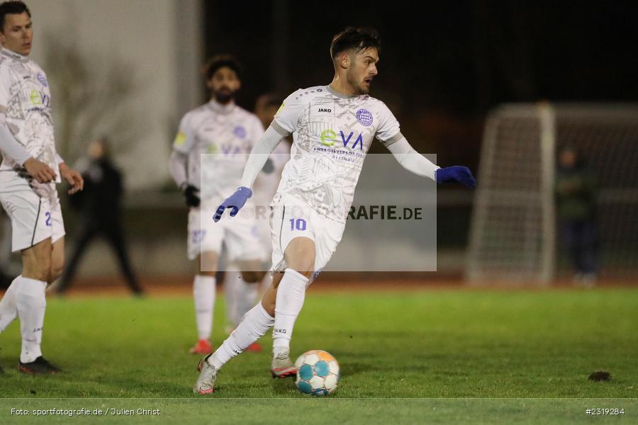 Dren Hodja, Stadion (Damm), Aschaffenburg, 28.02.2022, HEL, BFV, sport, action, Februar 2022, Saison 2021/2022, Landesfreundschaftsspiele, FCB, SVA, FC Bayern Alzenau, SV Viktoria Aschaffenburg - Bild-ID: 2319284