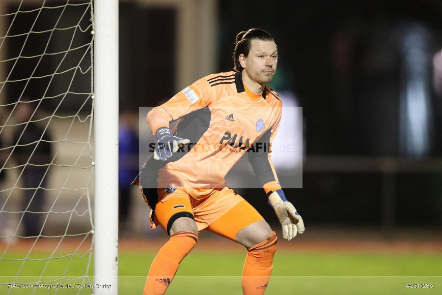 Max Grün, Stadion (Damm), Aschaffenburg, 28.02.2022, HEL, BFV, sport, action, Februar 2022, Saison 2021/2022, Landesfreundschaftsspiele, FCB, SVA, FC Bayern Alzenau, SV Viktoria Aschaffenburg - Bild-ID: 2319286