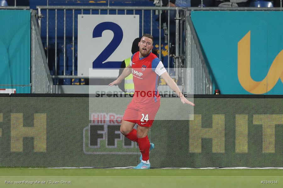 Freude, Torjubel, Christian Kühlwetter, Merck-Stadion, Darmstadt, 04.03.2022, DFL, sport, action, März 2022, Saison 2021/2022, 2. Bundesliga, FCH, D98, SVD, 1. FC Heidenheim 1846, SV Darmstadt 98 - Bild-ID: 2319314
