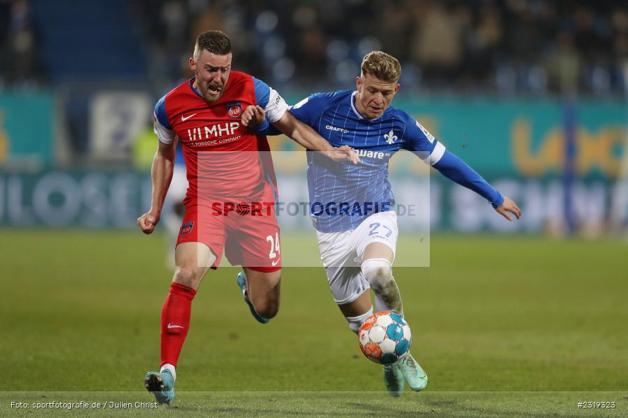 Christian Kühlwetter, Merck-Stadion, Darmstadt, 04.03.2022, DFL, sport, action, März 2022, Saison 2021/2022, 2. Bundesliga, FCH, D98, SVD, 1. FC Heidenheim 1846, SV Darmstadt 98 - Bild-ID: 2319323