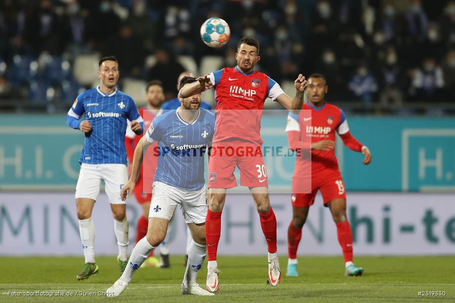 Norman Theuerkauf, Merck-Stadion, Darmstadt, 04.03.2022, DFL, sport, action, März 2022, Saison 2021/2022, 2. Bundesliga, FCH, D98, SVD, 1. FC Heidenheim 1846, SV Darmstadt 98 - Bild-ID: 2319330