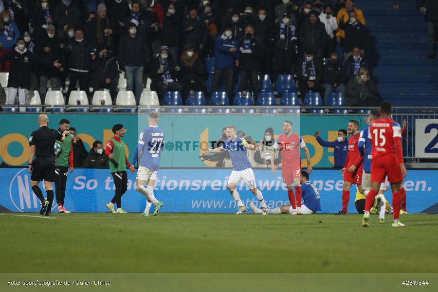 Fabian Holland, Merck-Stadion, Darmstadt, 04.03.2022, DFL, sport, action, März 2022, Saison 2021/2022, 2. Bundesliga, FCH, D98, SVD, 1. FC Heidenheim 1846, SV Darmstadt 98 - Bild-ID: 2319344