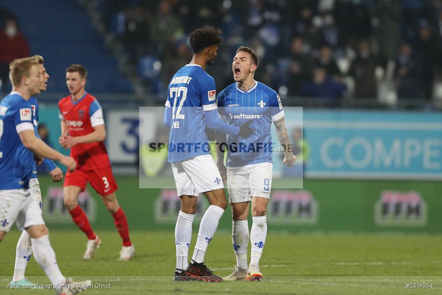 Aaron Seydel, Merck-Stadion, Darmstadt, 04.03.2022, DFL, sport, action, März 2022, Saison 2021/2022, 2. Bundesliga, FCH, D98, SVD, 1. FC Heidenheim 1846, SV Darmstadt 98 - Bild-ID: 2319354