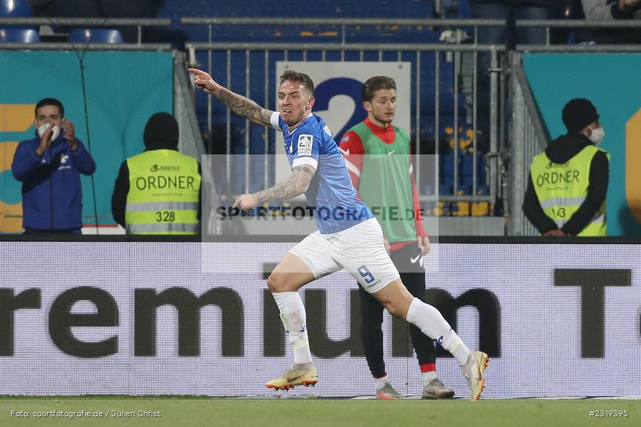Torjubel, Phillip Tietz, Merck-Stadion, Darmstadt, 04.03.2022, DFL, sport, action, März 2022, Saison 2021/2022, 2. Bundesliga, FCH, D98, SVD, 1. FC Heidenheim 1846, SV Darmstadt 98 - Bild-ID: 2319395