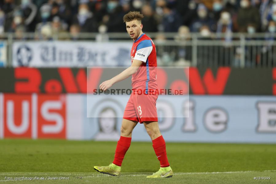 Looks on, Robert Leipertz, Merck-Stadion, Darmstadt, 04.03.2022, DFL, sport, action, März 2022, Saison 2021/2022, 2. Bundesliga, FCH, D98, SVD, 1. FC Heidenheim 1846, SV Darmstadt 98 - Bild-ID: 2319399