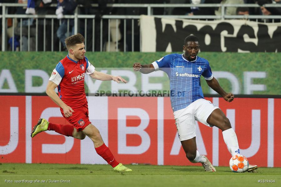 Patric Pfeiffer, Merck-Stadion, Darmstadt, 04.03.2022, DFL, sport, action, März 2022, Saison 2021/2022, 2. Bundesliga, FCH, D98, SVD, 1. FC Heidenheim 1846, SV Darmstadt 98 - Bild-ID: 2319404