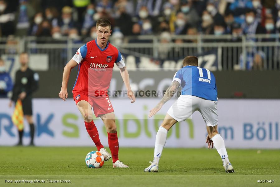 Jan Schöppner, Merck-Stadion, Darmstadt, 04.03.2022, DFL, sport, action, März 2022, Saison 2021/2022, 2. Bundesliga, FCH, D98, SVD, 1. FC Heidenheim 1846, SV Darmstadt 98 - Bild-ID: 2319407