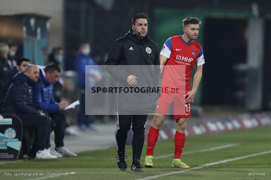 Tobias Endriß, Merck-Stadion, Darmstadt, 04.03.2022, DFL, sport, action, März 2022, Saison 2021/2022, 2. Bundesliga, FCH, D98, SVD, 1. FC Heidenheim 1846, SV Darmstadt 98 - Bild-ID: 2319408