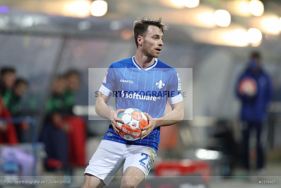 Matthias Bader, Merck-Stadion, Darmstadt, 04.03.2022, DFL, sport, action, März 2022, Saison 2021/2022, 2. Bundesliga, FCH, D98, SVD, 1. FC Heidenheim 1846, SV Darmstadt 98 - Bild-ID: 2319421