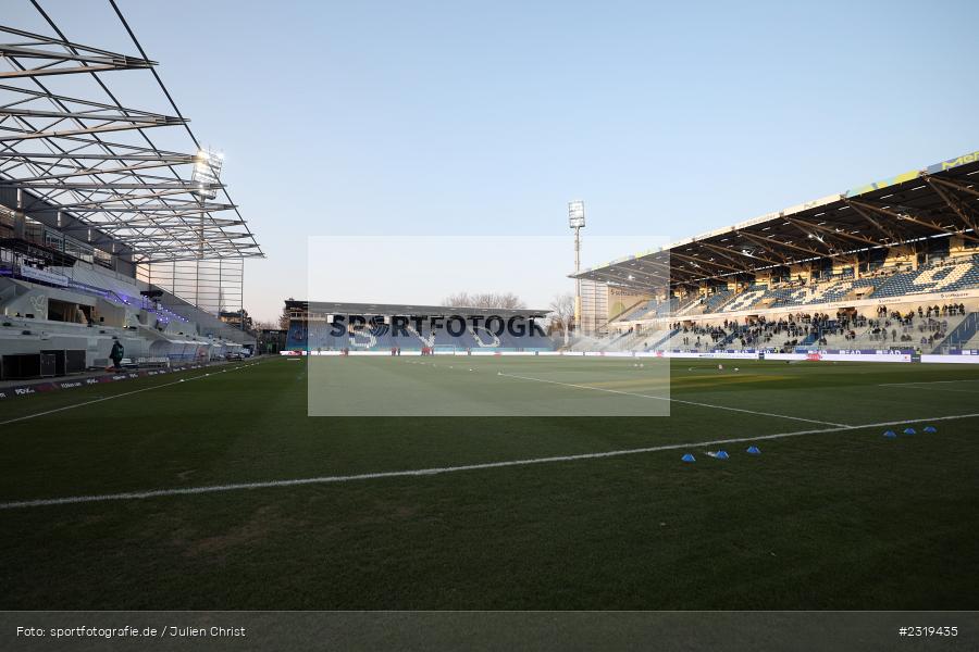 Tribüne, Stadion, Merck-Stadion, Darmstadt, 04.03.2022, DFL, sport, action, März 2022, Saison 2021/2022, 2. Bundesliga, FCH, D98, SVD, 1. FC Heidenheim 1846, SV Darmstadt 98 - Bild-ID: 2319435