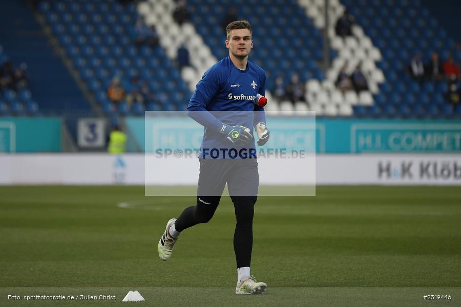 Morten Behrens, Merck-Stadion, Darmstadt, 04.03.2022, DFL, sport, action, März 2022, Saison 2021/2022, 2. Bundesliga, FCH, D98, SVD, 1. FC Heidenheim 1846, SV Darmstadt 98 - Bild-ID: 2319446