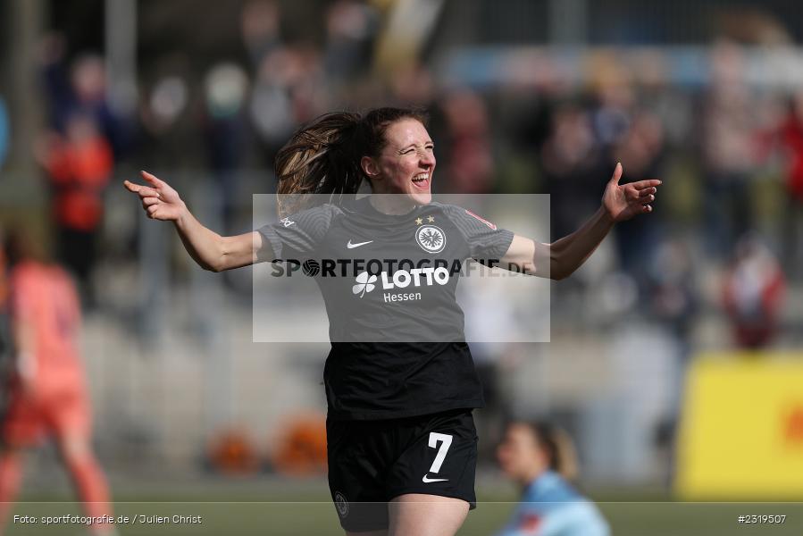 Lara Prasnikar, Stadion am Brentanobad, Frankfurt, 05.03.2022, DFB, sport, action, März 2022, Saison 2021/2022, Frauen, Bundesliga, FFBL, FLYERALARM Frauen-Bundesliga, TSG, SGE, TSG Hoffenheim, Eintracht Frankfurt - Bild-ID: 2319507
