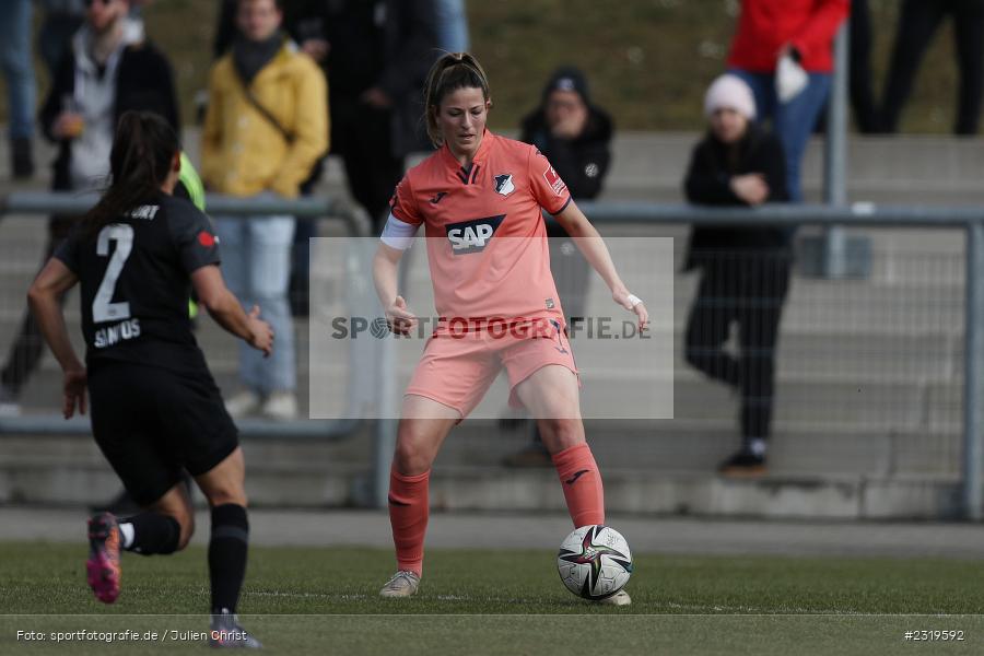 Chantal Hagel, Stadion am Brentanobad, Frankfurt, 05.03.2022, DFB, sport, action, März 2022, Saison 2021/2022, Frauen, Bundesliga, FFBL, FLYERALARM Frauen-Bundesliga, TSG, SGE, TSG Hoffenheim, Eintracht Frankfurt - Bild-ID: 2319592
