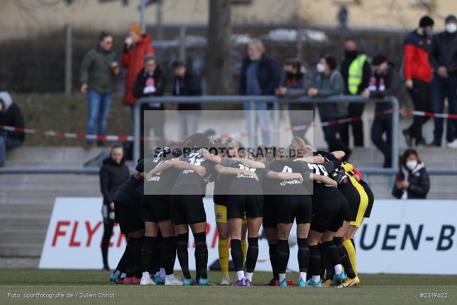 Mannschaftskreis, Stadion am Brentanobad, Frankfurt, 05.03.2022, DFB, sport, action, März 2022, Saison 2021/2022, Frauen, Bundesliga, FFBL, FLYERALARM Frauen-Bundesliga, TSG, SGE, TSG Hoffenheim, Eintracht Frankfurt - Bild-ID: 2319622