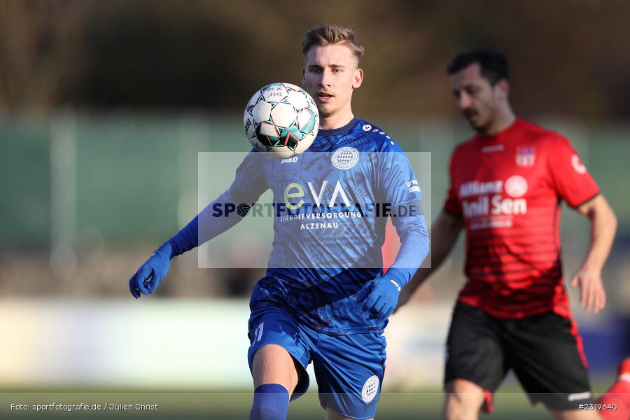 Maximilian Brauburger, Main-Echo Arena, Alzenau, 05.03.2022, HEL, sport, action, März 2022, Saison 2021/2022, Abstiegsrunde, Lotto Hessenliga, TGF, FCB, Türk Gücü Friedberg, FC Bayern Alzenau - Bild-ID: 2319640