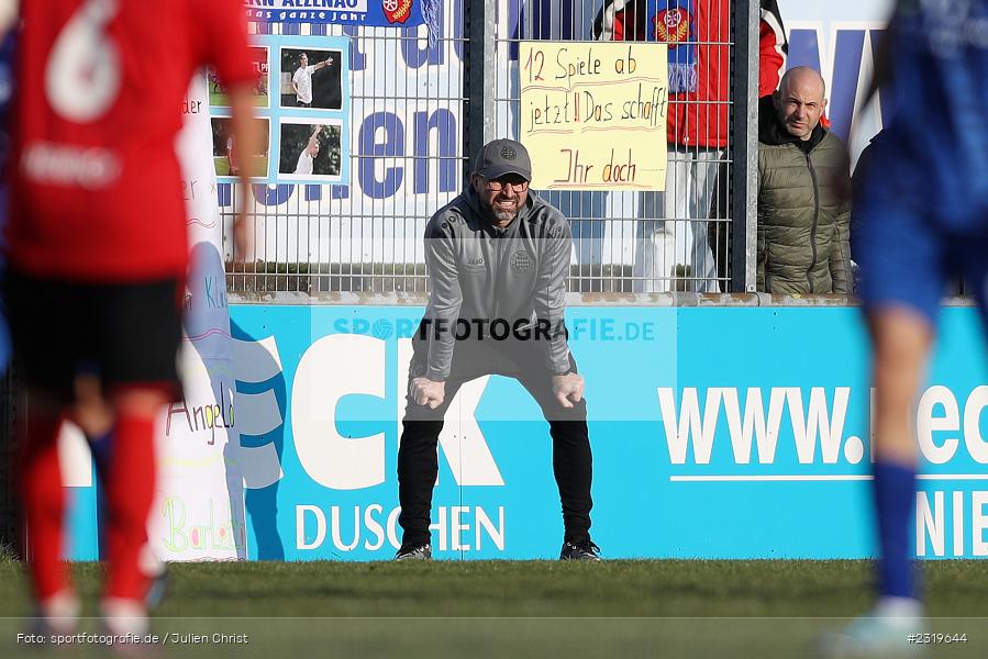 Angelo Barletta, Main-Echo Arena, Alzenau, 05.03.2022, HEL, sport, action, März 2022, Saison 2021/2022, Abstiegsrunde, Lotto Hessenliga, TGF, FCB, Türk Gücü Friedberg, FC Bayern Alzenau - Bild-ID: 2319644