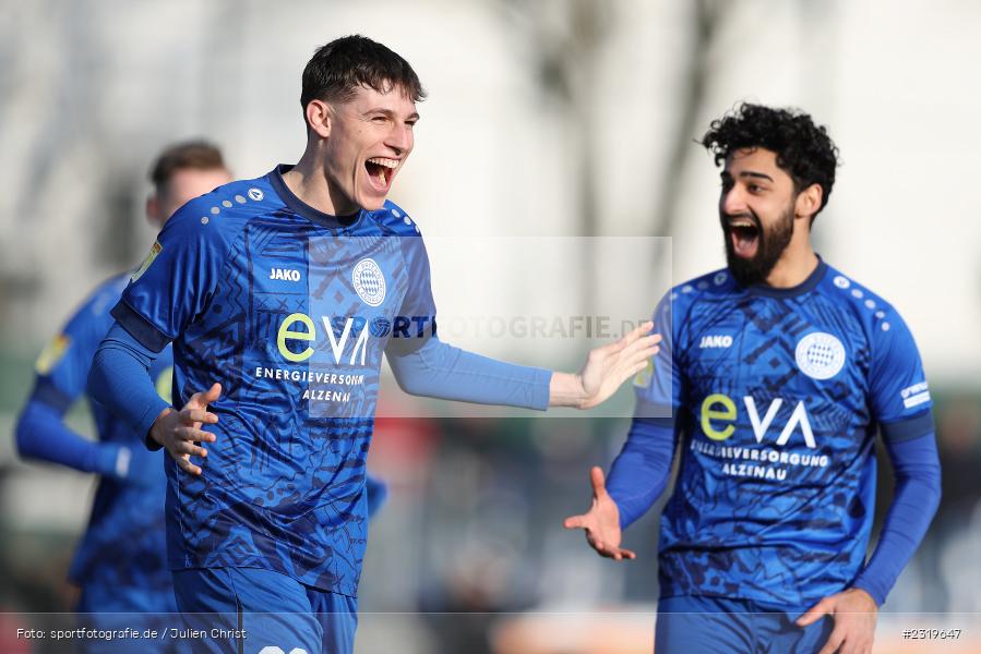 Lukas Fecher, Main-Echo Arena, Alzenau, 05.03.2022, HEL, sport, action, März 2022, Saison 2021/2022, Abstiegsrunde, Lotto Hessenliga, TGF, FCB, Türk Gücü Friedberg, FC Bayern Alzenau - Bild-ID: 2319647