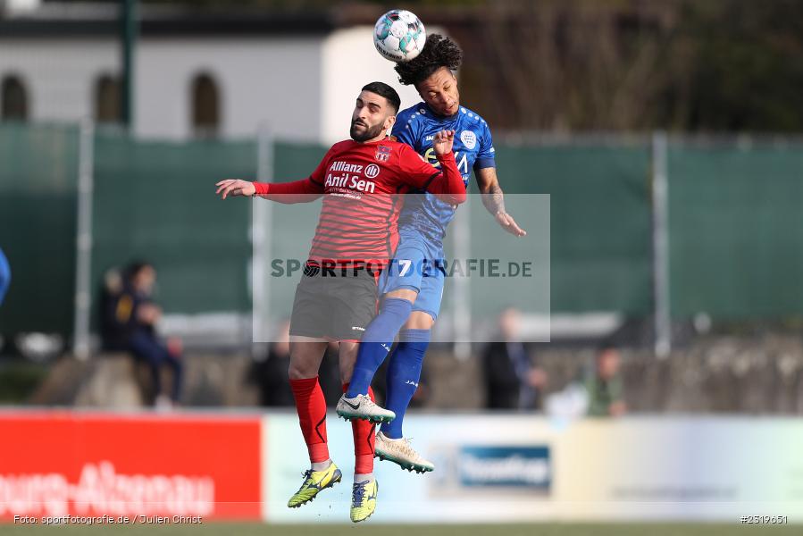 Marcus Alexander, Main-Echo Arena, Alzenau, 05.03.2022, HEL, sport, action, März 2022, Saison 2021/2022, Abstiegsrunde, Lotto Hessenliga, TGF, FCB, Türk Gücü Friedberg, FC Bayern Alzenau - Bild-ID: 2319651