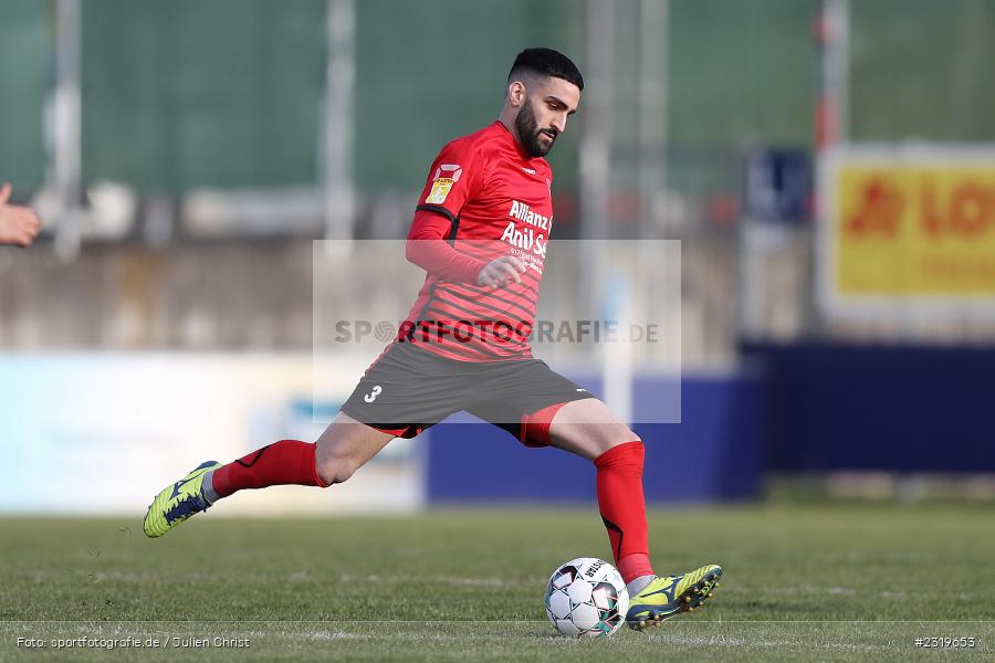 Aret Demir, Main-Echo Arena, Alzenau, 05.03.2022, HEL, sport, action, März 2022, Saison 2021/2022, Abstiegsrunde, Lotto Hessenliga, TGF, FCB, Türk Gücü Friedberg, FC Bayern Alzenau - Bild-ID: 2319653