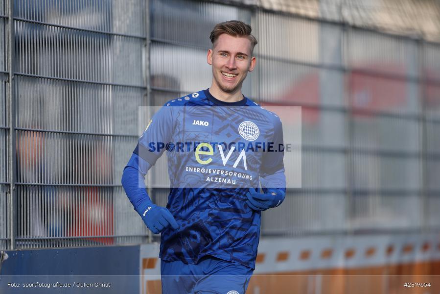 Maximilian Brauburger, Main-Echo Arena, Alzenau, 05.03.2022, HEL, sport, action, März 2022, Saison 2021/2022, Abstiegsrunde, Lotto Hessenliga, TGF, FCB, Türk Gücü Friedberg, FC Bayern Alzenau - Bild-ID: 2319654