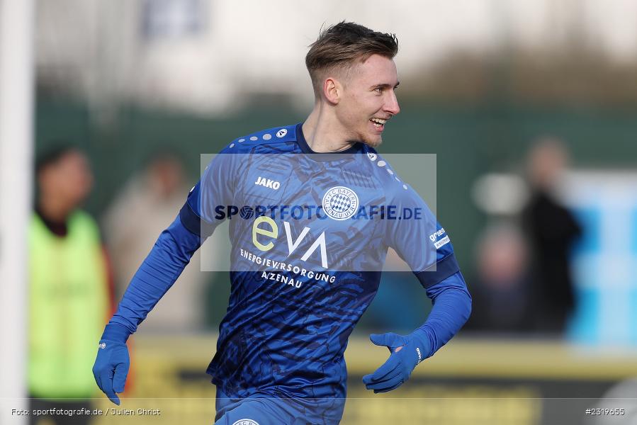 Maximilian Brauburger, Main-Echo Arena, Alzenau, 05.03.2022, HEL, sport, action, März 2022, Saison 2021/2022, Abstiegsrunde, Lotto Hessenliga, TGF, FCB, Türk Gücü Friedberg, FC Bayern Alzenau - Bild-ID: 2319655