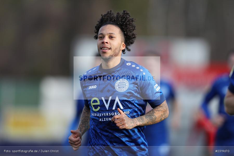 Marcus Alexander, Main-Echo Arena, Alzenau, 05.03.2022, HEL, sport, action, März 2022, Saison 2021/2022, Abstiegsrunde, Lotto Hessenliga, TGF, FCB, Türk Gücü Friedberg, FC Bayern Alzenau - Bild-ID: 2319670