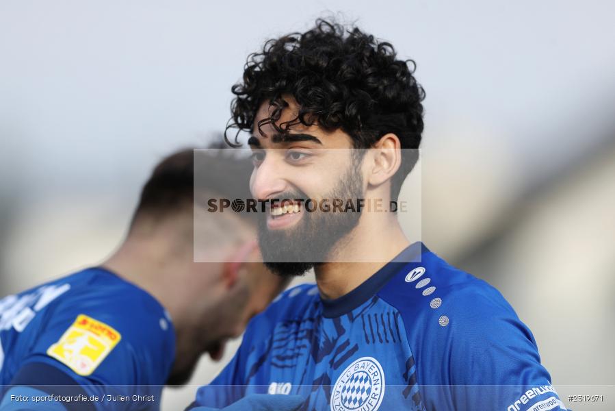 Saher Bhatti, Main-Echo Arena, Alzenau, 05.03.2022, HEL, sport, action, März 2022, Saison 2021/2022, Abstiegsrunde, Lotto Hessenliga, TGF, FCB, Türk Gücü Friedberg, FC Bayern Alzenau - Bild-ID: 2319671
