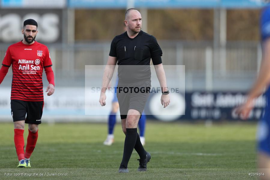 Daniel Losinski, Main-Echo Arena, Alzenau, 05.03.2022, HEL, sport, action, März 2022, Saison 2021/2022, Abstiegsrunde, Lotto Hessenliga, TGF, FCB, Türk Gücü Friedberg, FC Bayern Alzenau - Bild-ID: 2319674