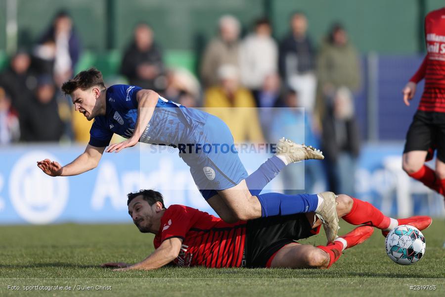 Masih Saighani, Main-Echo Arena, Alzenau, 05.03.2022, HEL, sport, action, März 2022, Saison 2021/2022, Abstiegsrunde, Lotto Hessenliga, TGF, FCB, Türk Gücü Friedberg, FC Bayern Alzenau - Bild-ID: 2319763