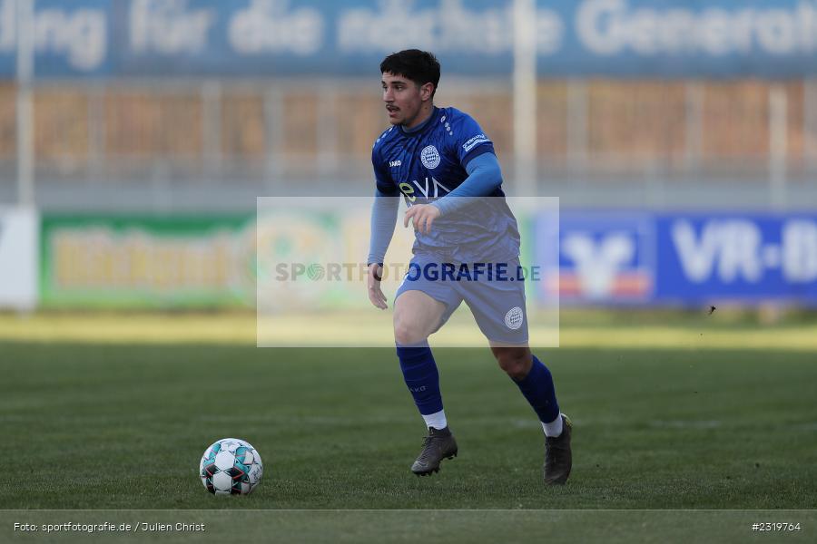 Emrecan Heptazeler, Main-Echo Arena, Alzenau, 05.03.2022, HEL, sport, action, März 2022, Saison 2021/2022, Abstiegsrunde, Lotto Hessenliga, TGF, FCB, Türk Gücü Friedberg, FC Bayern Alzenau - Bild-ID: 2319764