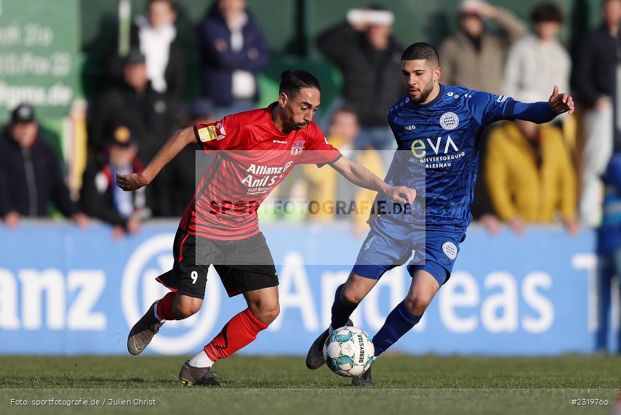 Kamil Yikilmaz, Main-Echo Arena, Alzenau, 05.03.2022, HEL, sport, action, März 2022, Saison 2021/2022, Abstiegsrunde, Lotto Hessenliga, TGF, FCB, Türk Gücü Friedberg, FC Bayern Alzenau - Bild-ID: 2319766