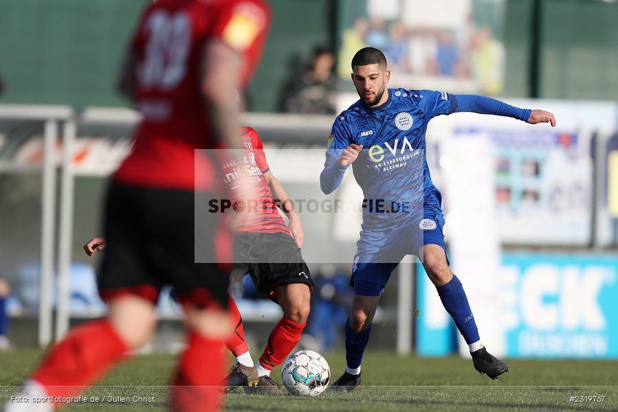 Kamil Yikilmaz, Main-Echo Arena, Alzenau, 05.03.2022, HEL, sport, action, März 2022, Saison 2021/2022, Abstiegsrunde, Lotto Hessenliga, TGF, FCB, Türk Gücü Friedberg, FC Bayern Alzenau - Bild-ID: 2319767