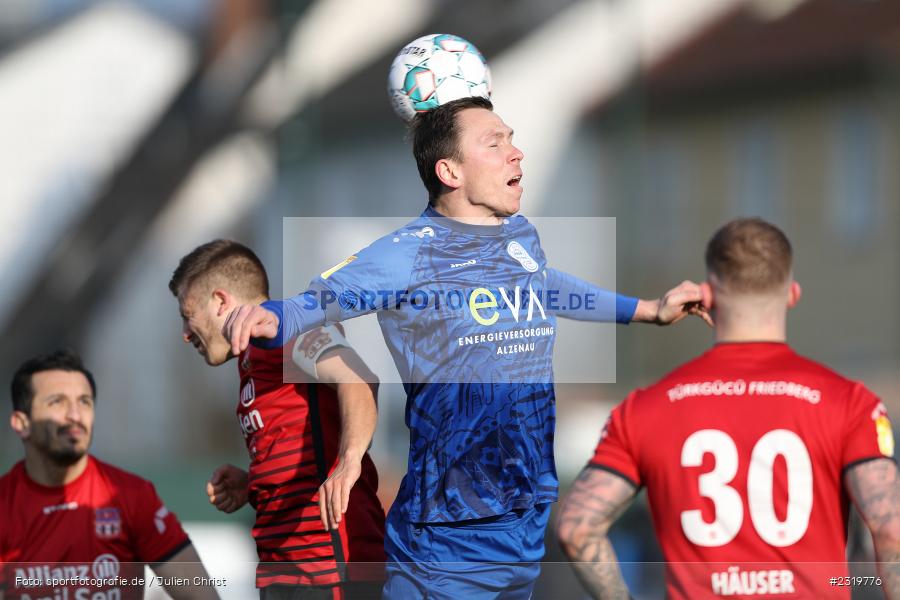 Marcel Andreas Wilke, Main-Echo Arena, Alzenau, 05.03.2022, HEL, sport, action, März 2022, Saison 2021/2022, Abstiegsrunde, Lotto Hessenliga, TGF, FCB, Türk Gücü Friedberg, FC Bayern Alzenau - Bild-ID: 2319776