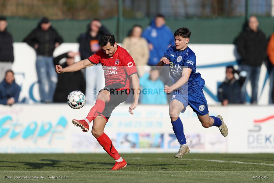 Masih Saighani, Main-Echo Arena, Alzenau, 05.03.2022, HEL, sport, action, März 2022, Saison 2021/2022, Abstiegsrunde, Lotto Hessenliga, TGF, FCB, Türk Gücü Friedberg, FC Bayern Alzenau - Bild-ID: 2319812