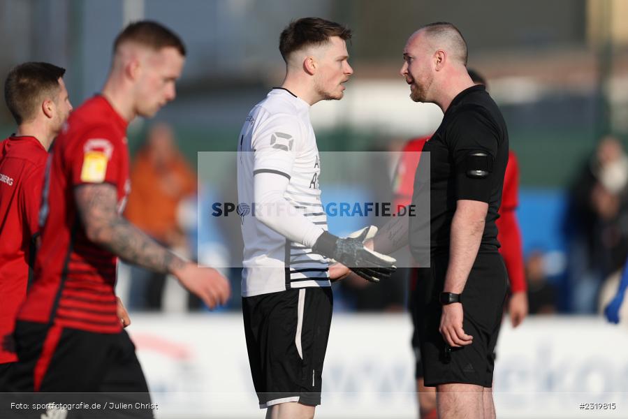 Felix Koob, Main-Echo Arena, Alzenau, 05.03.2022, HEL, sport, action, März 2022, Saison 2021/2022, Abstiegsrunde, Lotto Hessenliga, TGF, FCB, Türk Gücü Friedberg, FC Bayern Alzenau - Bild-ID: 2319815