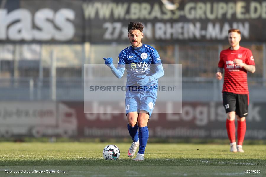 Dren Hodja, Main-Echo Arena, Alzenau, 05.03.2022, HEL, sport, action, März 2022, Saison 2021/2022, Abstiegsrunde, Lotto Hessenliga, TGF, FCB, Türk Gücü Friedberg, FC Bayern Alzenau - Bild-ID: 2319828