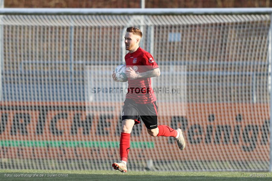 Noah Michel, Main-Echo Arena, Alzenau, 05.03.2022, HEL, sport, action, März 2022, Saison 2021/2022, Abstiegsrunde, Lotto Hessenliga, TGF, FCB, Türk Gücü Friedberg, FC Bayern Alzenau - Bild-ID: 2319829