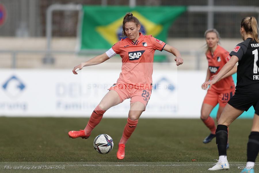 Sarai Linder, Stadion am Brentanobad, Frankfurt, 05.03.2022, DFB, sport, action, März 2022, Saison 2021/2022, Frauen, Bundesliga, FFBL, FLYERALARM Frauen-Bundesliga, TSG, SGE, TSG Hoffenheim, Eintracht Frankfurt - Bild-ID: 2319854 Sarai Linder, Stadion am Brentanobad, Frankfurt, 05.03.2022, DFB, sport, action, März 2022, Saison 2021/2022, Frauen, Bundesliga, FFBL, FLYERALARM Frauen-Bundesliga, TSG, SGE, TSG Hoffenheim, Eintracht Frankfurt - Bild-ID: 2319854