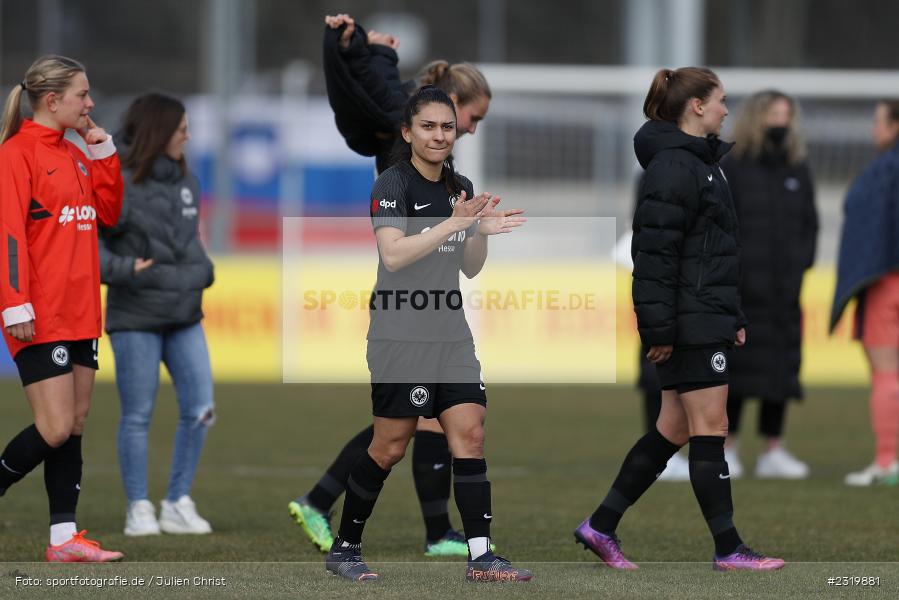 Letícia Santos de Oliveira, Stadion am Brentanobad, Frankfurt, 05.03.2022, DFB, sport, action, März 2022, Saison 2021/2022, Frauen, Bundesliga, FFBL, FLYERALARM Frauen-Bundesliga, TSG, SGE, TSG Hoffenheim, Eintracht Frankfurt - Bild-ID: 2319881 Letícia Santos de Oliveira, Stadion am Brentanobad, Frankfurt, 05.03.2022, DFB, sport, action, März 2022, Saison 2021/2022, Frauen, Bundesliga, FFBL, FLYERALARM Frauen-Bundesliga, TSG, SGE, TSG Hoffenheim, Eintracht Frankfurt - Bild-ID: 2319881