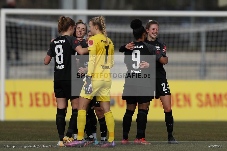 Anna Aehling, Stadion am Brentanobad, Frankfurt, 05.03.2022, DFB, sport, action, März 2022, Saison 2021/2022, Frauen, Bundesliga, FFBL, FLYERALARM Frauen-Bundesliga, TSG, SGE, TSG Hoffenheim, Eintracht Frankfurt - Bild-ID: 2319885 Anna Aehling, Stadion am Brentanobad, Frankfurt, 05.03.2022, DFB, sport, action, März 2022, Saison 2021/2022, Frauen, Bundesliga, FFBL, FLYERALARM Frauen-Bundesliga, TSG, SGE, TSG Hoffenheim, Eintracht Frankfurt - Bild-ID: 2319885