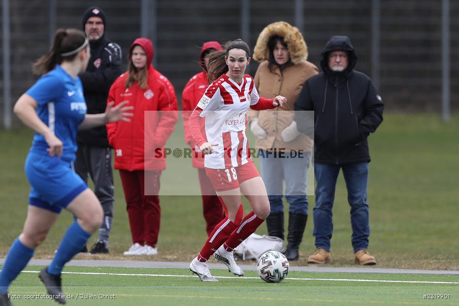 Marsia Gath, Soccergirl Sportpark, Würzburg, 06.03.2022, BFV, sport, action, März 2022, Saison 2021/2022, Frauen-RL Süd Staffel 2, Regionalliga Frauen, SVF, FWK, SV Frauenbiburg, FC Würzburger Kickers - Bild-ID: 2319901