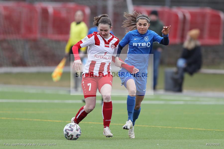 Maria Ansmann, Soccergirl Sportpark, Würzburg, 06.03.2022, BFV, sport, action, März 2022, Saison 2021/2022, Frauen-RL Süd Staffel 2, Regionalliga Frauen, SVF, FWK, SV Frauenbiburg, FC Würzburger Kickers - Bild-ID: 2319902