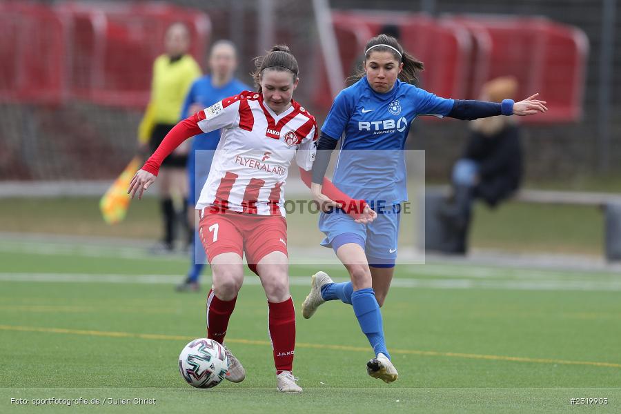 Maria Ansmann, Soccergirl Sportpark, Würzburg, 06.03.2022, BFV, sport, action, März 2022, Saison 2021/2022, Frauen-RL Süd Staffel 2, Regionalliga Frauen, SVF, FWK, SV Frauenbiburg, FC Würzburger Kickers - Bild-ID: 2319903